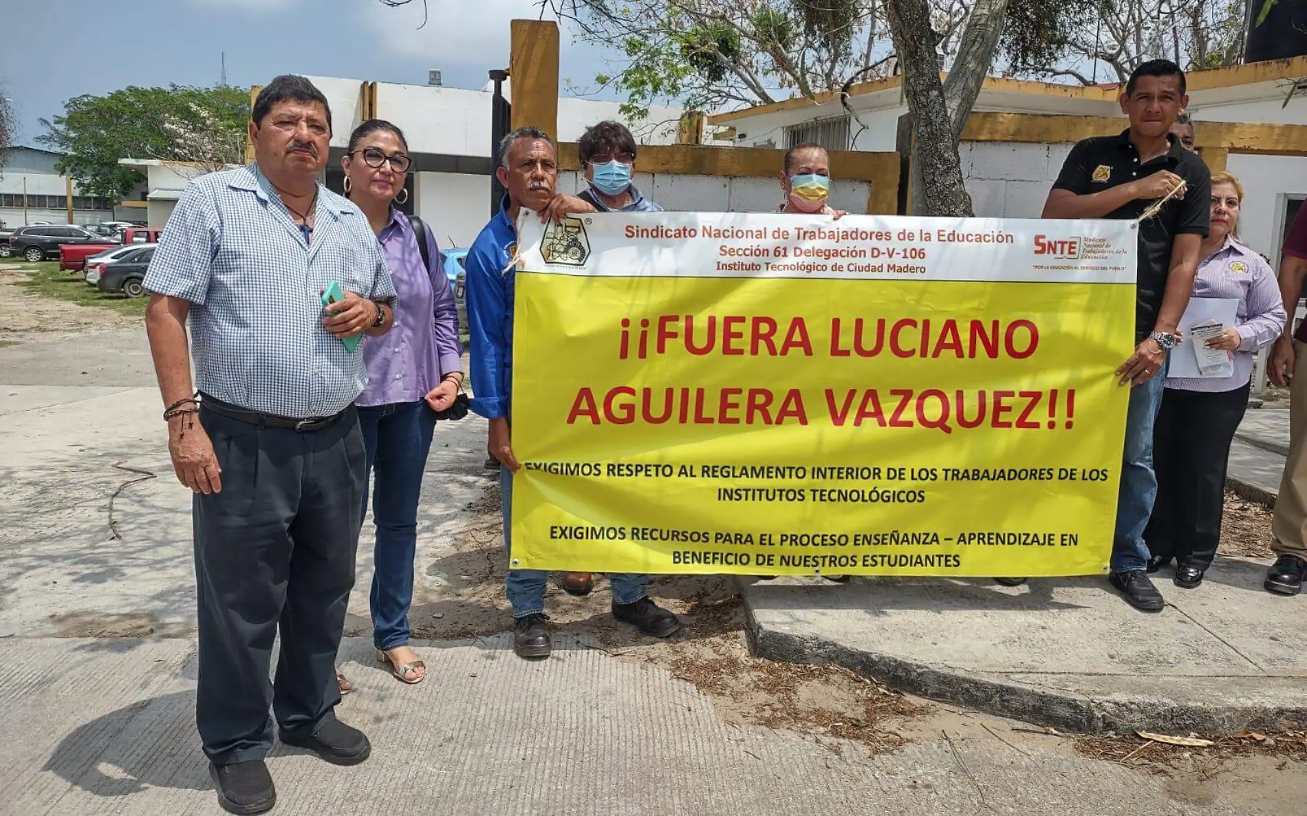 Usarán Día del Trabajo para pedir la destitución del director del Tec de Madero 